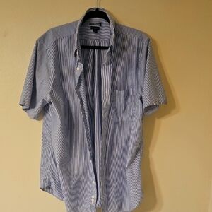 Croft & Barrow Blue Striped Men's Shirt